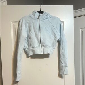 Lululemon Athletica Light Blue Scuba Hoodie